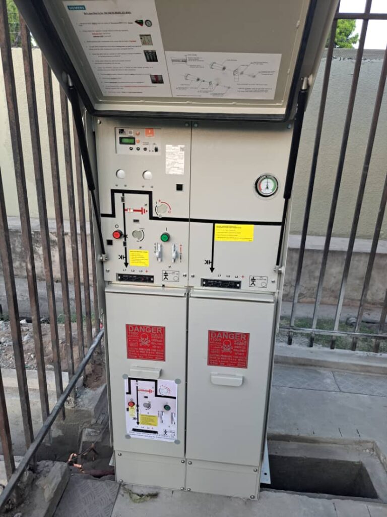 11kV RMU installed at site