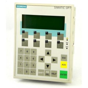 Operator panel OP7/DP12 LC display