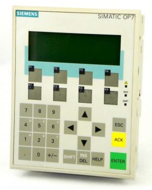 Operator panel OP7/DP12 LC display