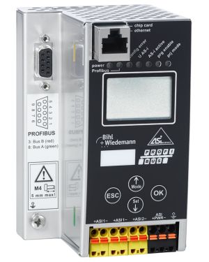 ASi-3 PROFIBUS Gateway in Stainless Steel, 2 ASi-3 masters