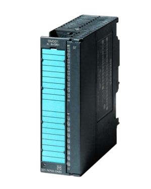 SIMATIC S7-300, Analog input SM 331, isolated, 2/3/4-wire, 8 AI, Resistor, Pt100/200/1000 NI100/120/200/500/1000