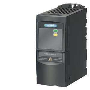 MICROMASTER 440 without filter 380-480 V 3 AC +10/-10% 47-63 Hz Constant torque 1.1 kW Overload 150% 60s, 200% 3S Square-law torque 1.1 kW 1