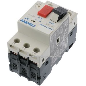 Motor circuit breaker 3P, 4-6.3 A