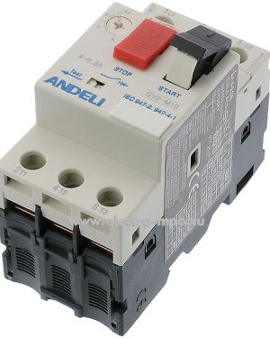 Motor circuit breaker 3P, 4-6.3 A