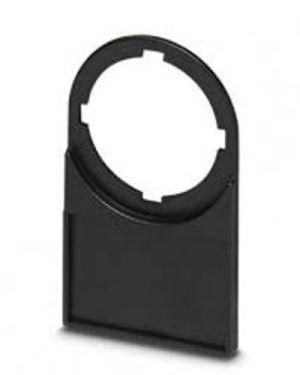 Carrier EMP 22 Cable Marker Holder, 27mm x 15mm, Plastic, Snap-On Design for DIN Rail Mounting
