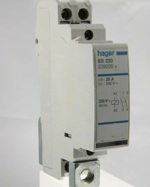 Hager Contactor 20A 2-Pole