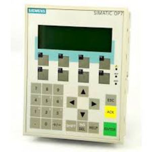 Operator panel OP7/DP12 LC display, LED backlit 4-tier, 20 characters/line, SIMATIC S5, 505, S7, M7,  PROFIBUS DP 12 Mbaud, UL/CSA