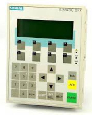 Operator panel OP7/DP12 LC display, LED backlit 4-tier, 20 characters/line, SIMATIC S5, 505, S7, M7,  PROFIBUS DP 12 Mbaud, UL/CSA