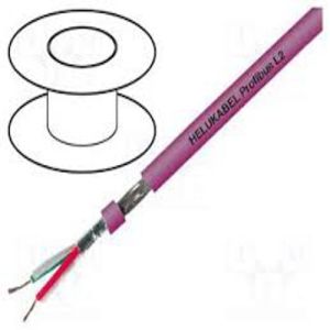 Data Cable;Wire; 1x2x22AWG; PROFIBUS; Indoor; Cu; Insulation: PVC; violet; BUS cable;HELUKABEL