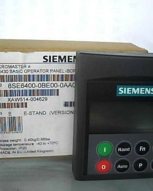 Siemens BOP-2 Operator Panel for MICROMASTER 4